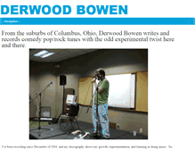 Tablet Screenshot of derwoodbowen.com